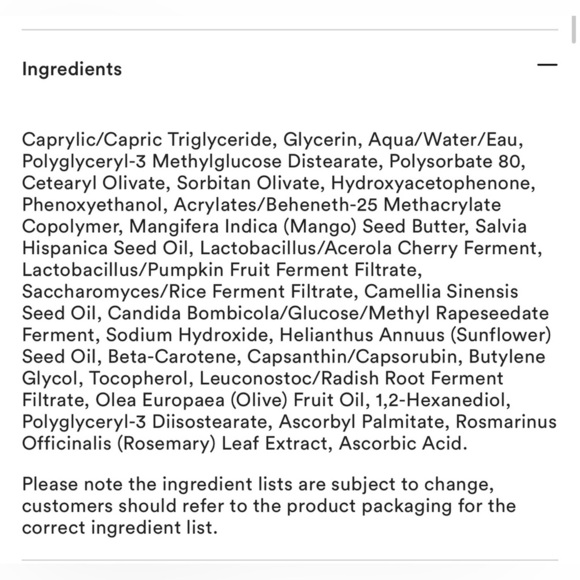 NIB ELEMIS Superfood AHA Glow Cleansing Butter with Pumpkin Acerola Cherry Mango - Picture 9 of 10